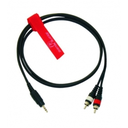 AU1615, Kabel audio Jack 3.5 / 2 x RCA